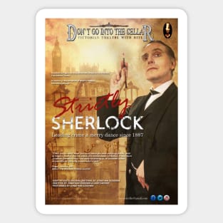 Don't Go Into The Cellar - Sherlock Poster Sticker